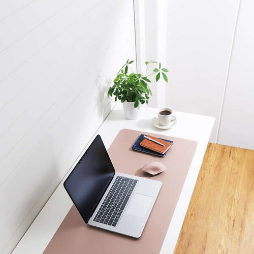 Elecom MP-DM04DPN Leather (L) Desk Mat Pink