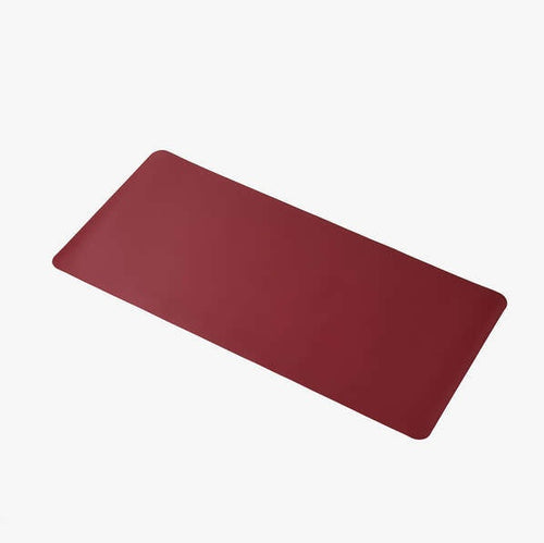 Elecom MP-DM05BKRD Leather Double Sided (L) Desk Mat Black/Red