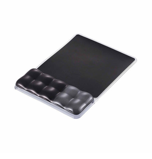 Elecom MP-BPGLBK Wrist Rest Mousepad Black