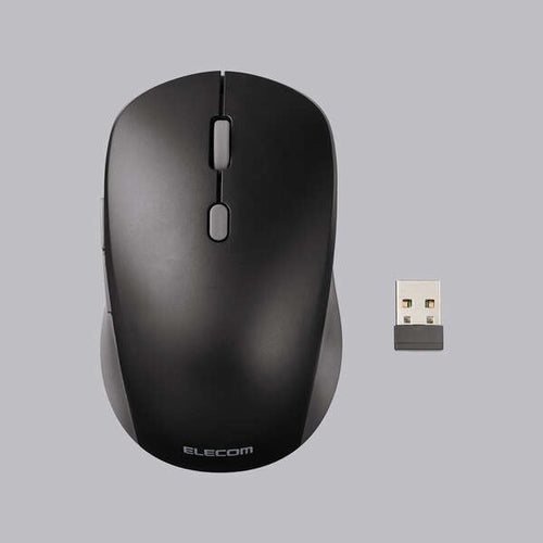 Elecom M-MY30MBSBK-G 6 Button Dual Mode Wireless Mouse Black