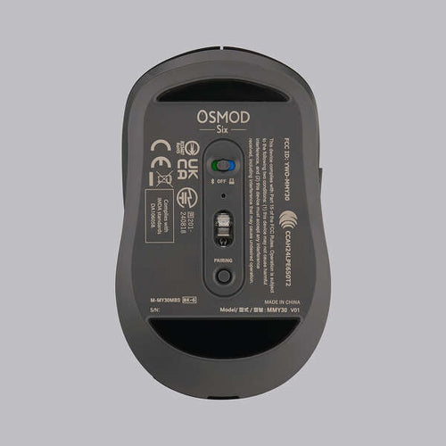 Elecom M-MY30MBSBK-G 6 Button Dual Mode Wireless Mouse Black