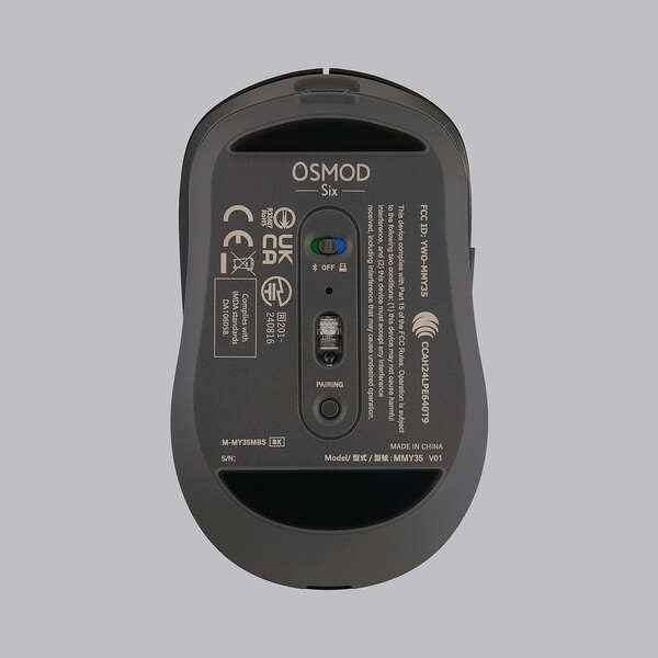 Elecom M-MY35MBSBK-G 6 Button Dual Mode Wireless Mouse Black