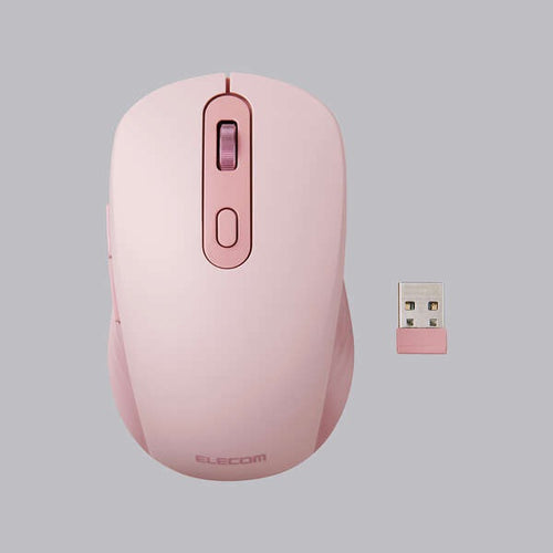 Elecom M-MY35MBSPN-G 6 Button Dual Mode Wireless Mouse Pink