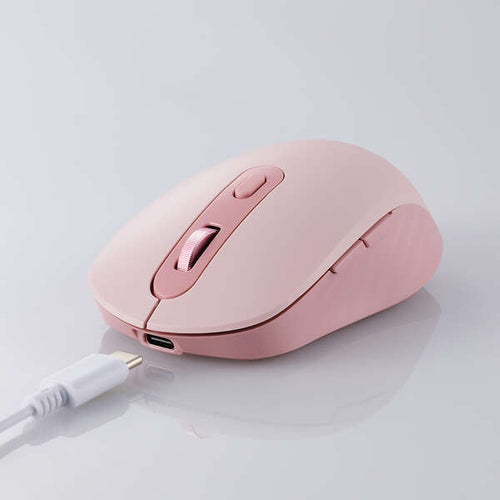 Elecom M-MY35MBSPN-G 6 Button Dual Mode Wireless Mouse Pink
