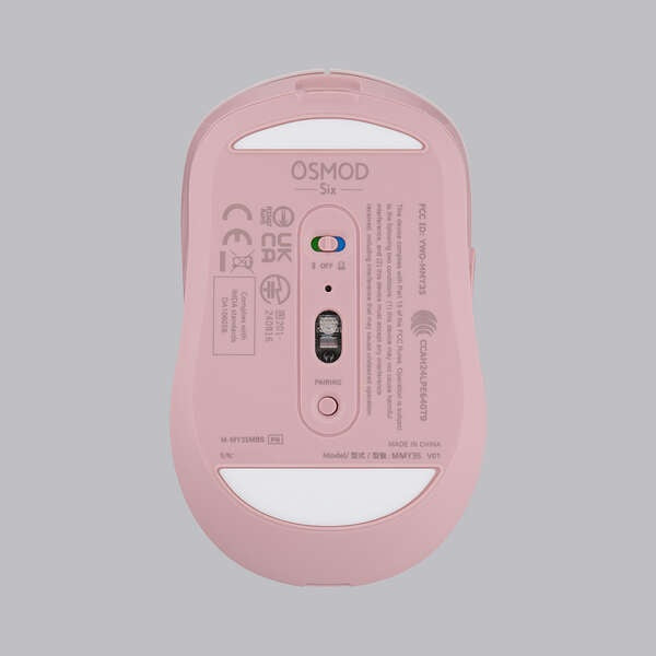 Elecom M-MY35MBSPN-G 6 Button Dual Mode Wireless Mouse Pink