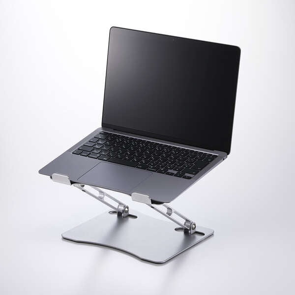 Elecom PCA-LTSFAL02SV Laptop Stand with Stepless Adjustment