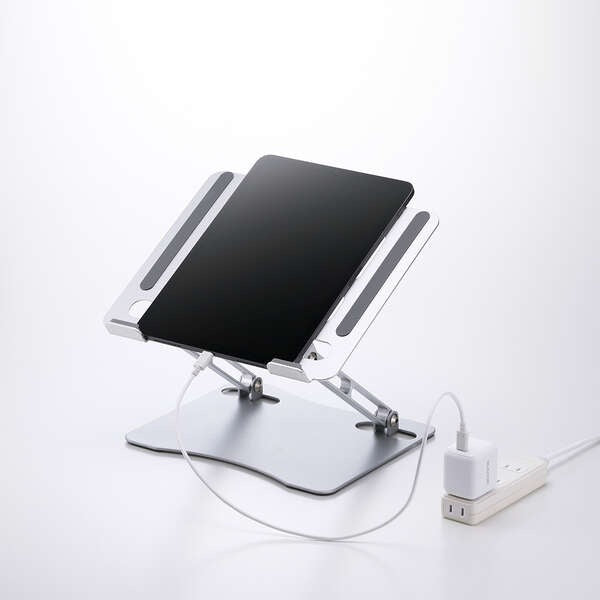 Elecom PCA-LTSFAL02SV Laptop Stand with Stepless Adjustment