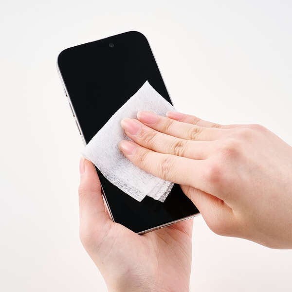 Elecom WC-DP50B Wet Wipes for LCD Screen 50 Sheets