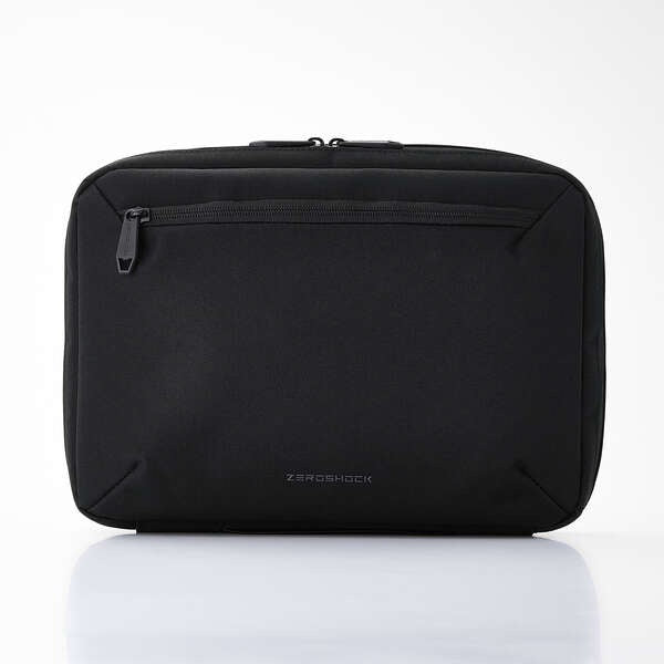 Elecom ZSB-BB01PLBK Bag-in-Bag ZeroShock Polyester L Size Black