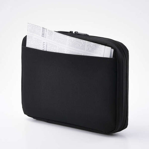 Elecom ZSB-BB01PLBK Bag-in-Bag ZeroShock Polyester L Size Black