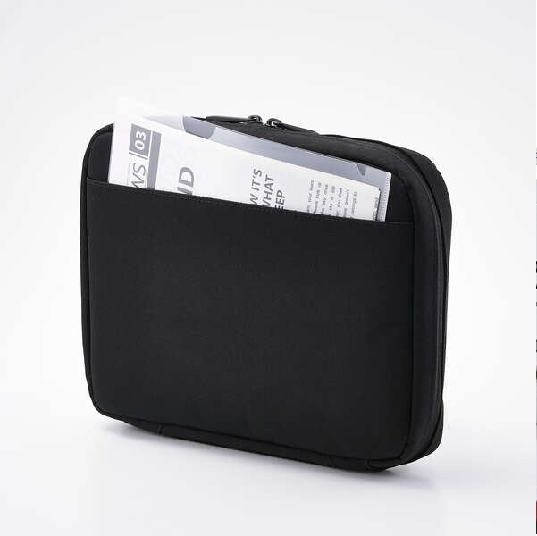 Elecom ZSB-BB01PMBK Bag-in-Bag ZeroShock Polyester M Size Black