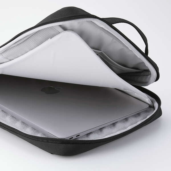 Elecom ZSB-IBPRVP14BK ZeroShock Polyester Organizer Vertical 14 Black