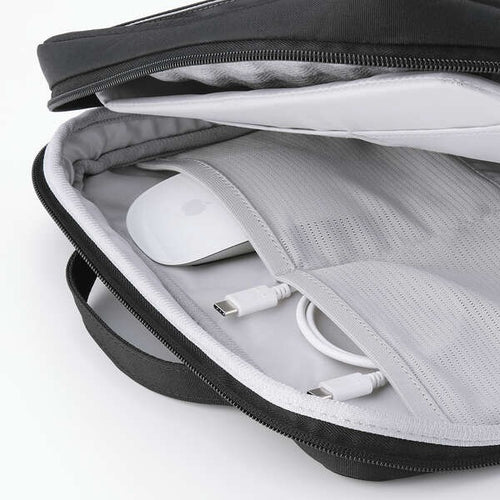 Elecom ZSB-IBPRVP14BK ZeroShock Polyester Organizer Vertical 14 Black