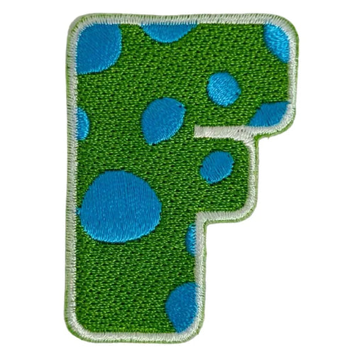 KAGS KG0144 Personalise Me F 5cm Embroidered Hybrid Patch