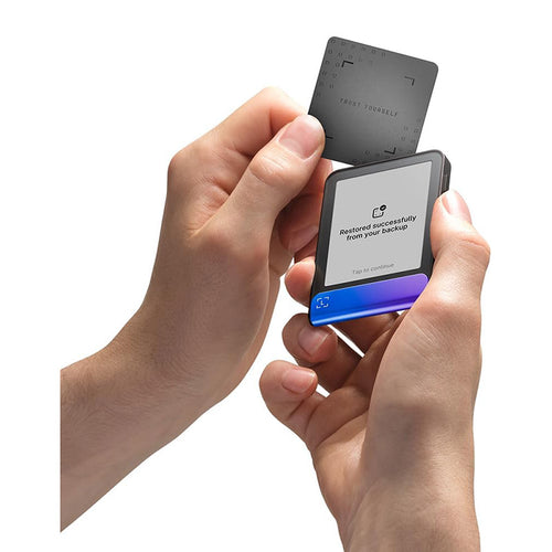 Ledger Flex Touchscreen Crypto Hardware Wallet (Neptune Blue)