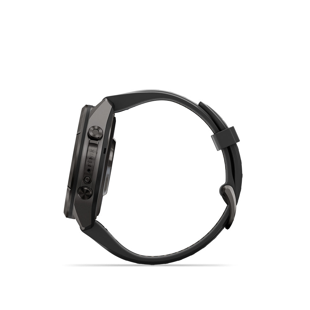 Garmin fenix 9 Pro 43mm AMOLED Carbon Gray (Black/Pebble Grey)