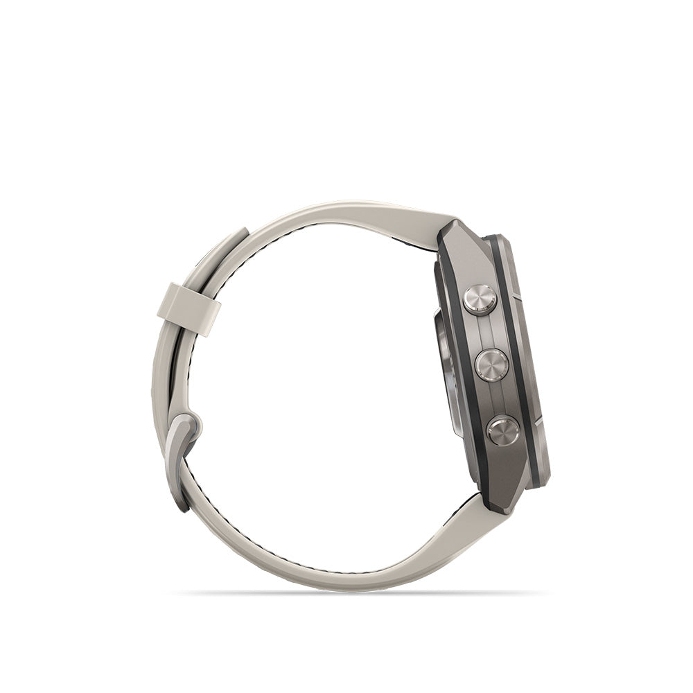 Garmin fenix 9 Pro 43mm AMOLED Gold Titanium (Cream/Fog Gray)