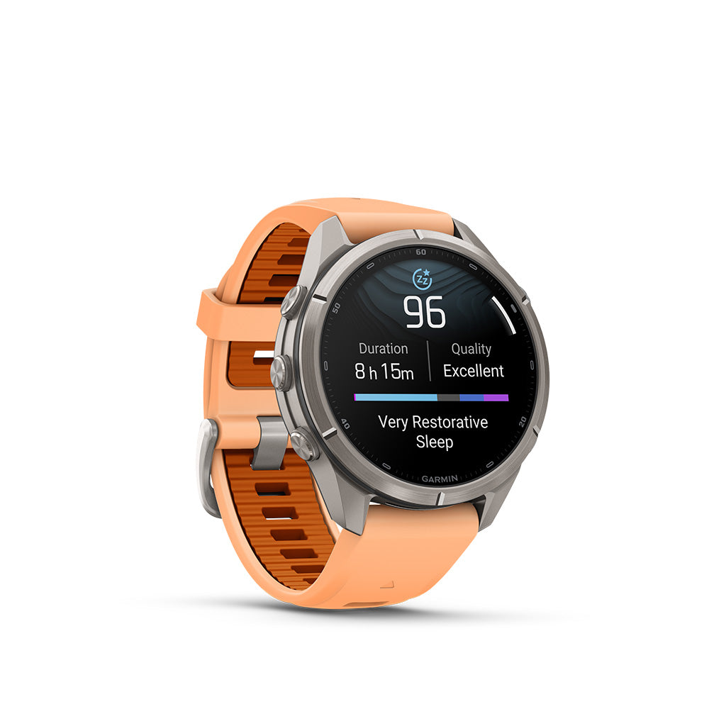 Garmin fenix 9 Pro 43mm AMOLED Titanium (Shell Pink/Autumn Orange)