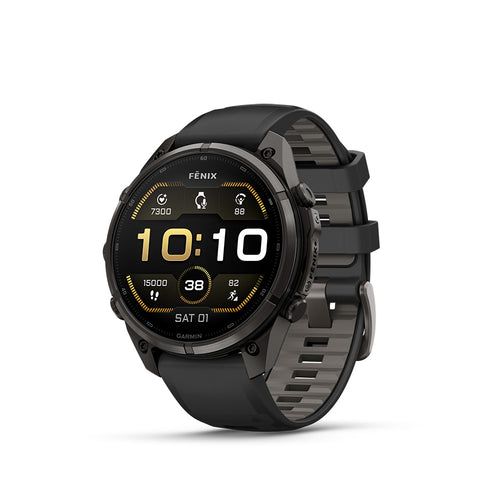 Garmin fenix 9 Pro 47mm AMOLED Carbon Gray (Black/Pebble Grey)