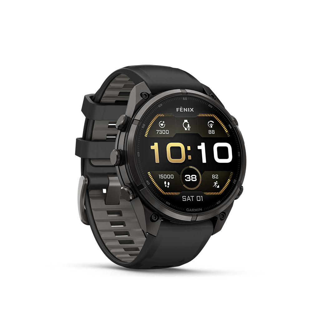 Garmin fenix 9 Pro 47mm AMOLED Carbon Gray (Black/Pebble Grey)