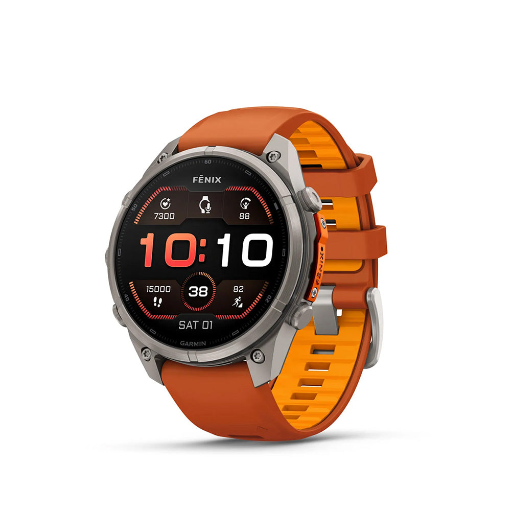Garmin fenix 9 Pro 47mm AMOLED Titanium (Autumn Orange/SparkOrange)