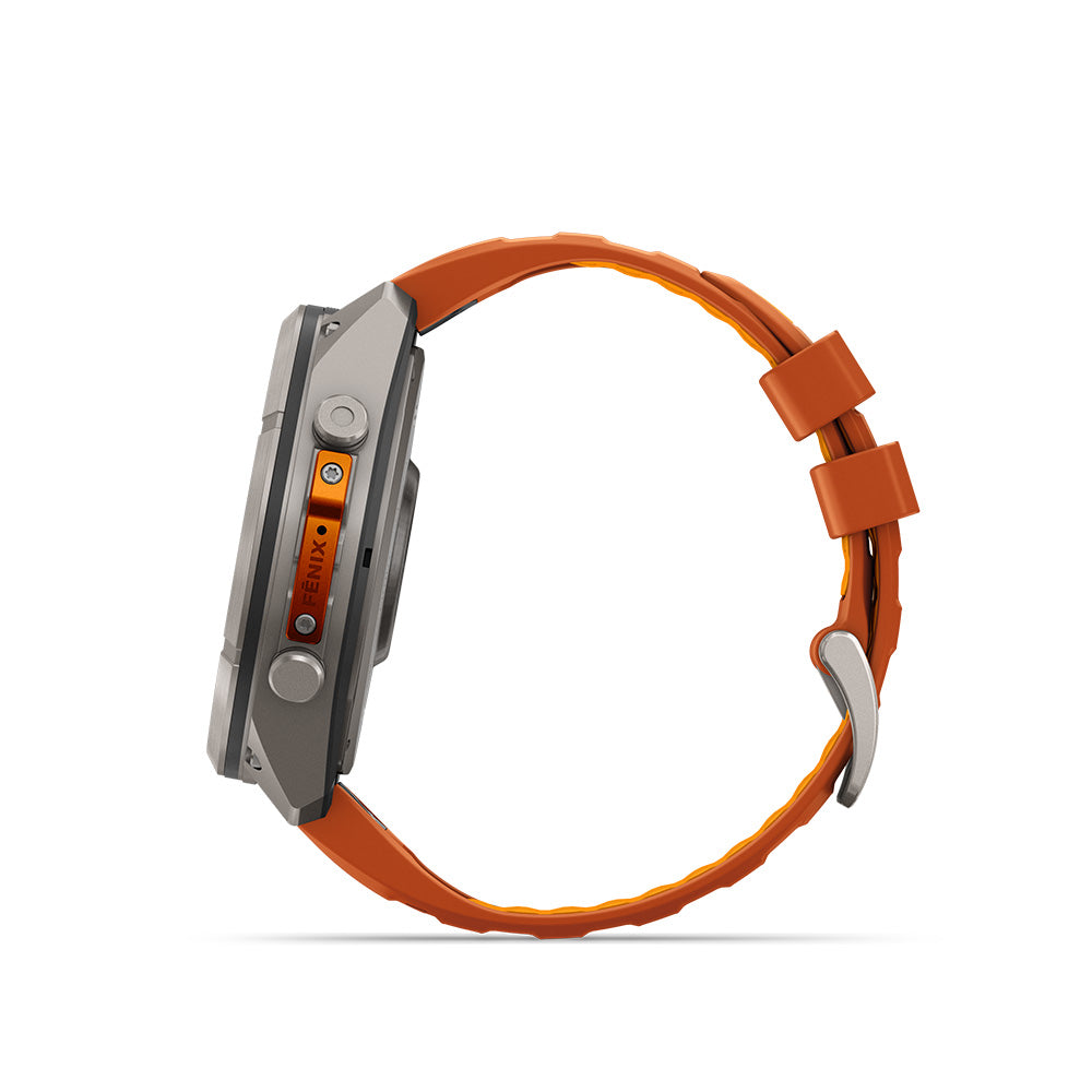 Garmin fenix 9 Pro 51mm AMOLED Titanium (Autumn Orange/Spark Orange)