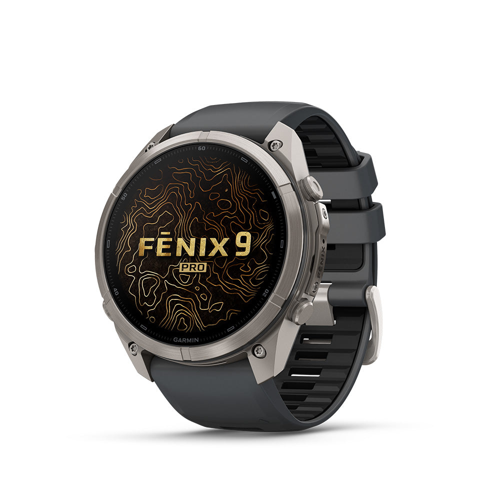 Garmin fenix 9 Pro 51mm AMOLED Carbon Gray (Black/Pebble Grey)