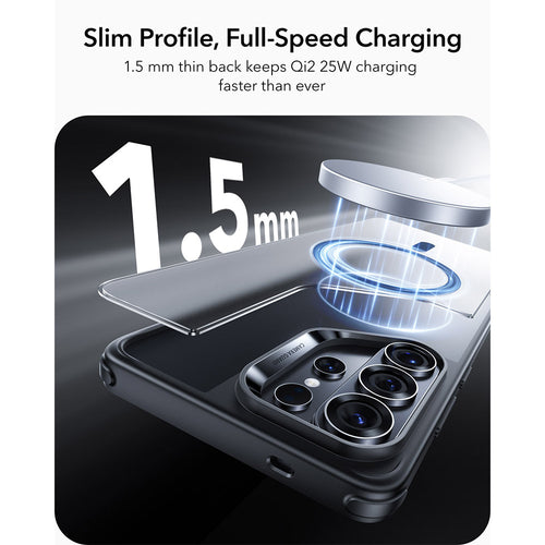 ESR Samsung Galaxy S26 Ultra Classic Hybrid MagSafe Case with HaloLock - Frosted Black