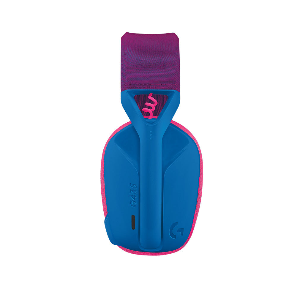 Logitech G435 Lightspeed Wireless Gaming Headset (Blue)