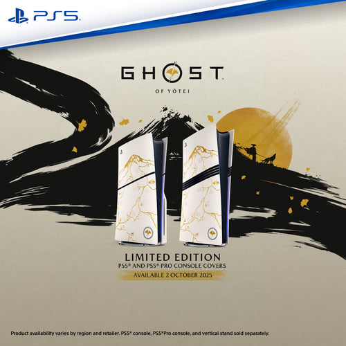 Sony PS5 PRO Console Cover-Ghost of Yotei Gold (CFI-ZCS3GZ7)