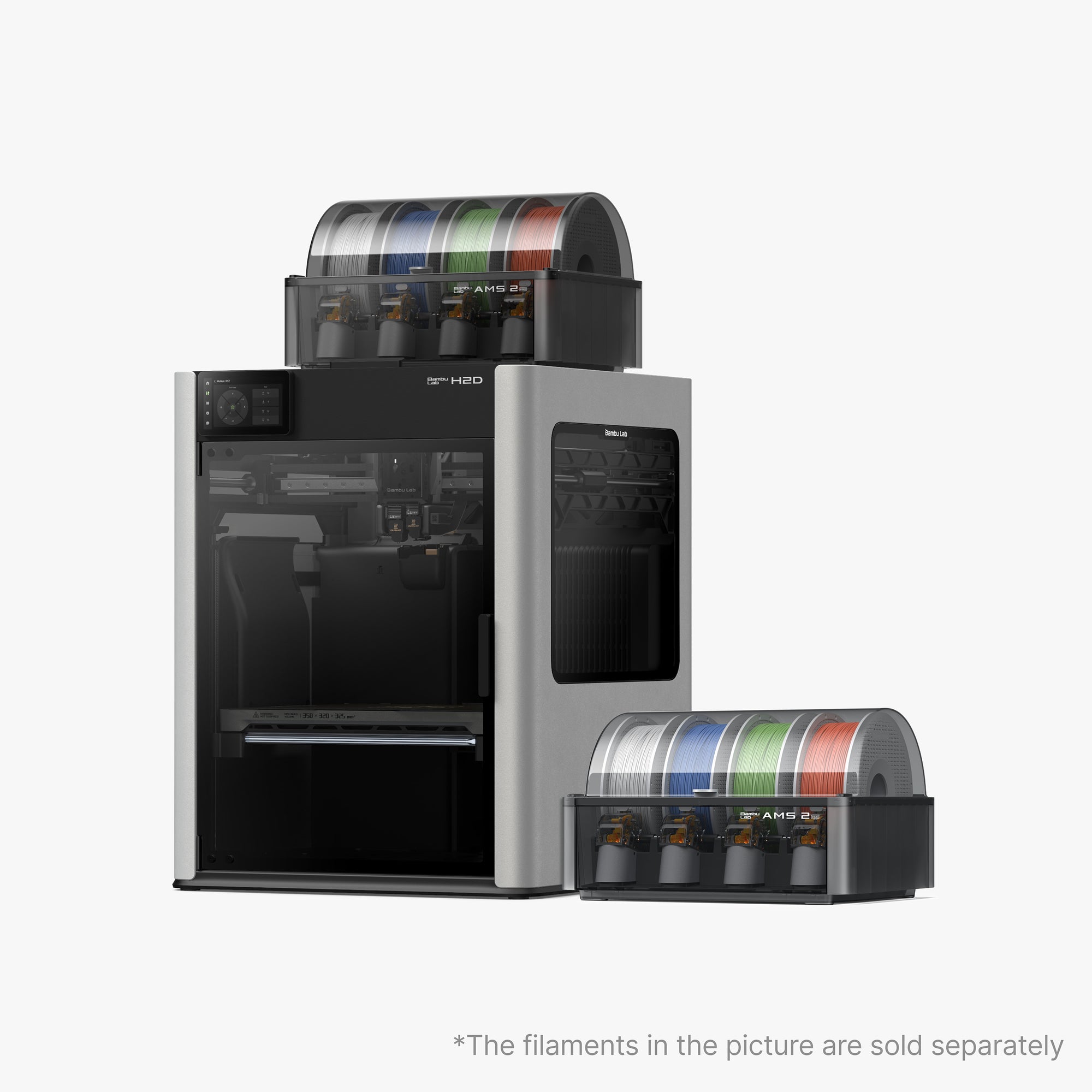 Bambu Lab H2D AMS Combo (BAM-PF003-D+SA007-UK1) 3D Printer