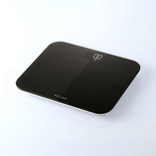Elecom HCS-S03BK Eclear Weighing Scale Slim and Compact (Black)