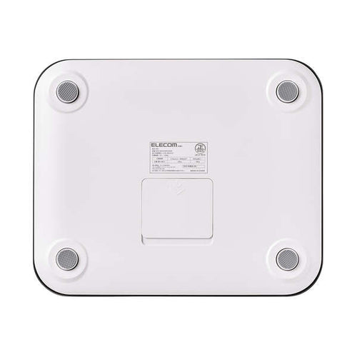 Elecom HCS-S03WH Eclear Weighing Scale Slim and Compact (White)