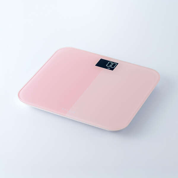 Elecom HCS-S03PN Eclear Weighing Scale Slim and Compact (Pink)