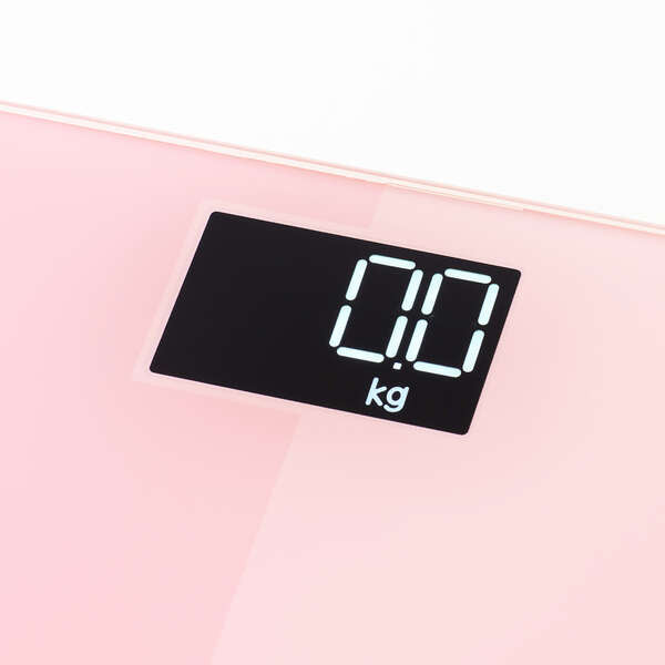 Elecom HCS-S03PN Eclear Weighing Scale Slim and Compact (Pink)