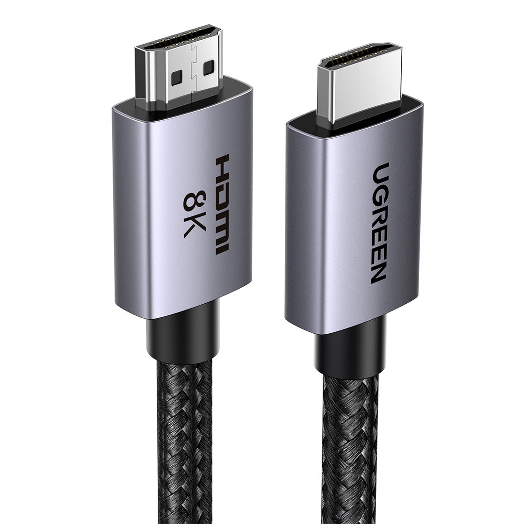 Ugreen HD171-25908 8K@60Hz HDMI2.1 Cable (48Gbps) - 1M