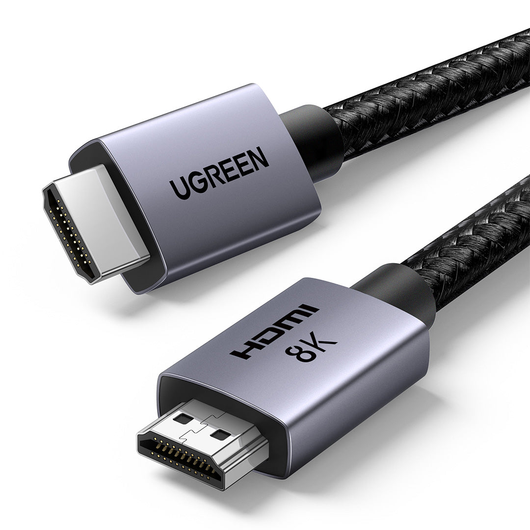 Ugreen HD171-25908 8K@60Hz HDMI2.1 Cable (48Gbps) - 1M