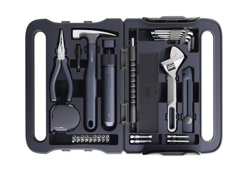 HOTO HFE0027GL 40PC Household Tool Kit (with Electric screwdriver)