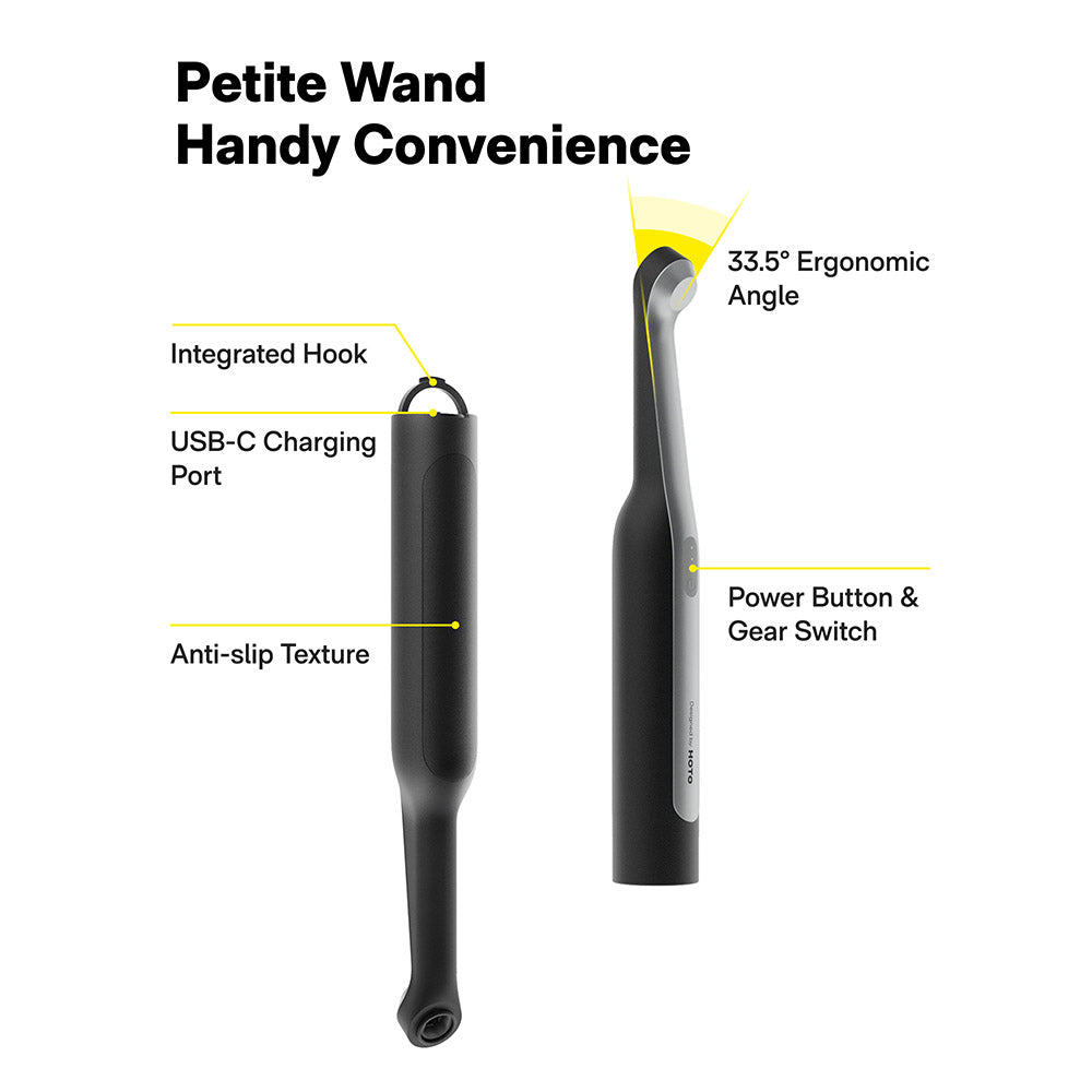 HOTO HOE0021GL Wand Cordless Spin Scrubber