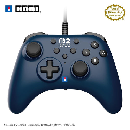 HORI HORIPAD Turbo for Nintendo Switch 2, Windows PC - Navy