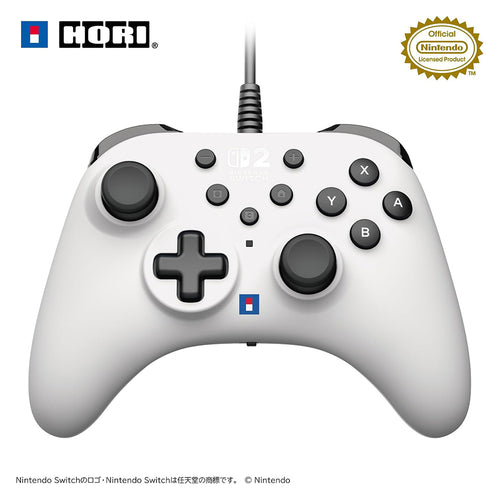 HORI HORIPAD Turbo for Nintendo Switch 2, Windows PC - White