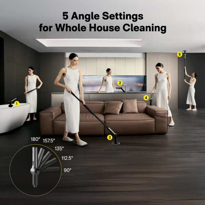 HOTO HFE0030GL Flexi Cordless Spin Scrubber