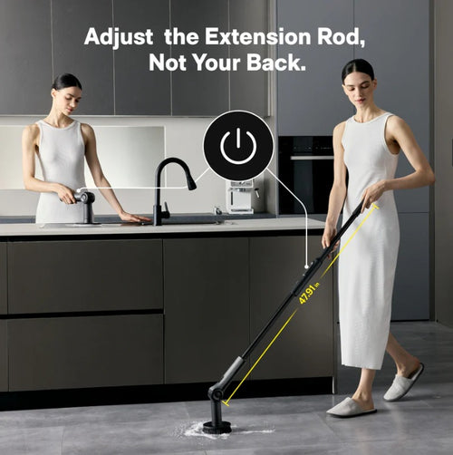 HOTO HFE0030GL Flexi Cordless Spin Scrubber
