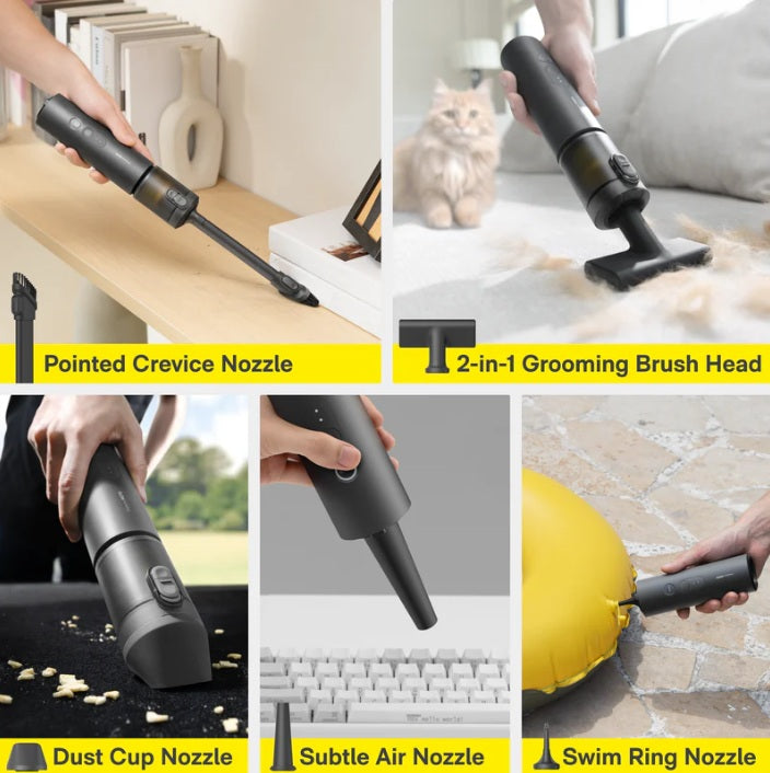 HOTO HOE0020GL AutoCare Air Duster & Vacuum