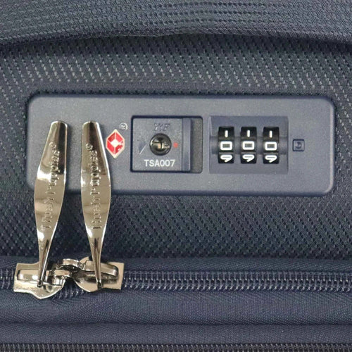 Hush Puppies HP69-3145-2-NV 24 Expandable w TSA Lock Navy