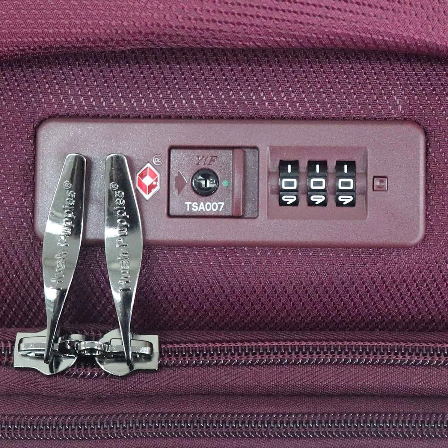 Hush Puppies HP69-3145-2-VL 28 Expandable w TSA Lock Violet