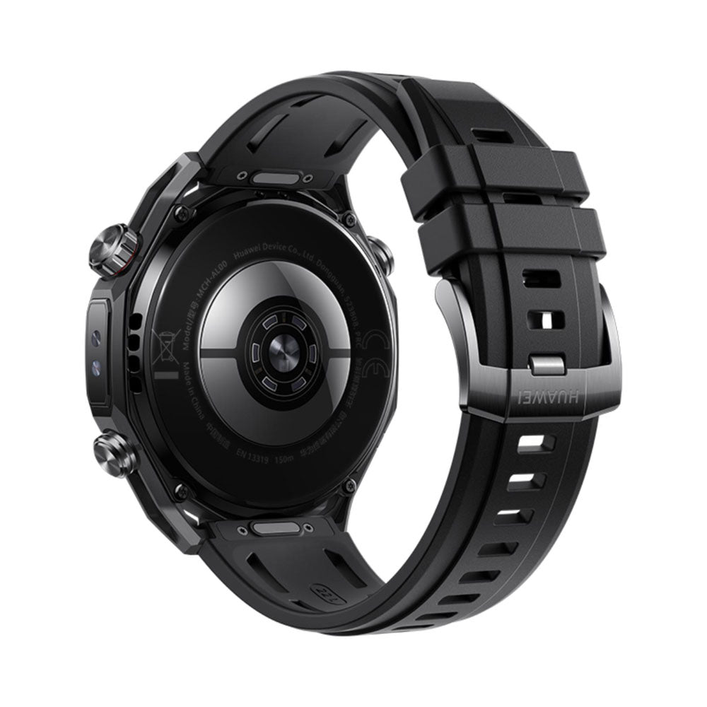 Huawei Watch Ultimate 2 Black, Black Fluoroelastomer Strap