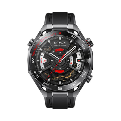 Huawei Watch Ultimate 2 Black, Black Fluoroelastomer Strap