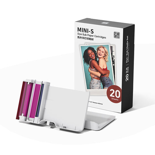 BOS Hanin Dye Sub Media 20 Pack for PIX22