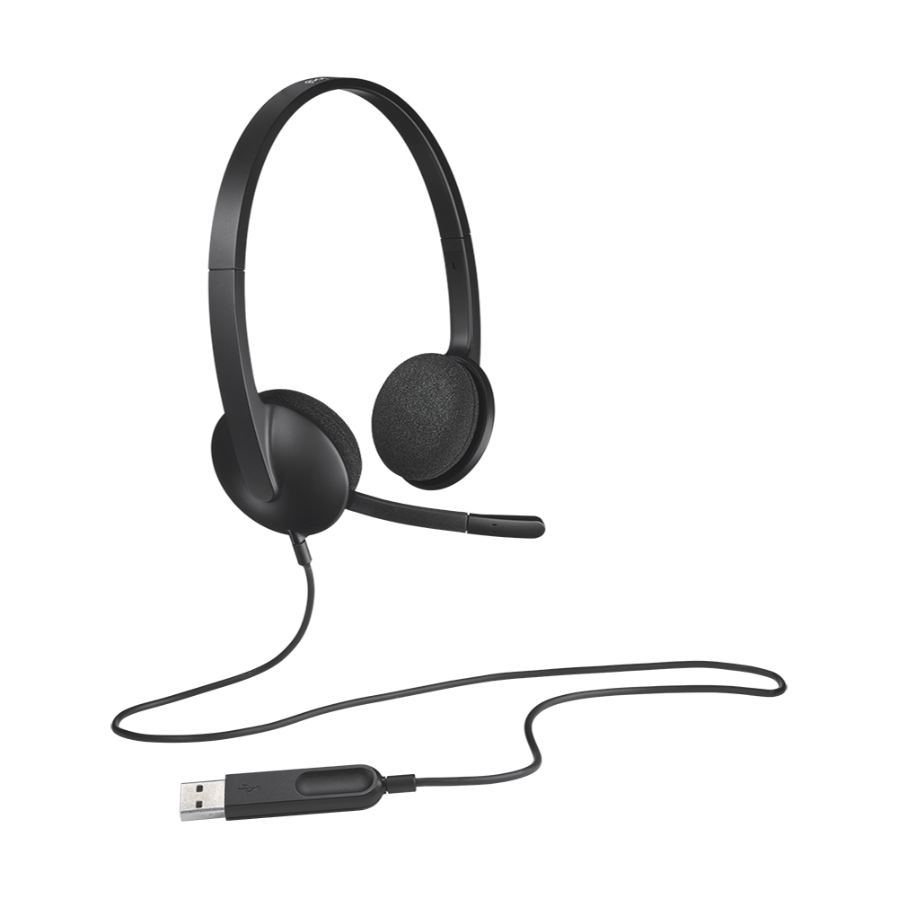 Logitech H340 USB Headset – Challenger Singapore